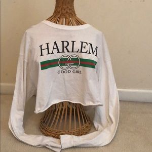 “Harlem Good Girl” crop top